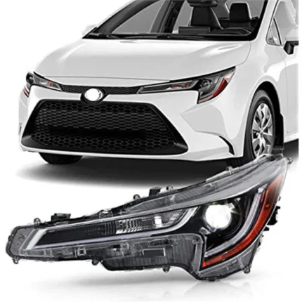 چراغ جلو تویوتا کرولا 2017 تا 2019 برند اصلی جنیون پارت