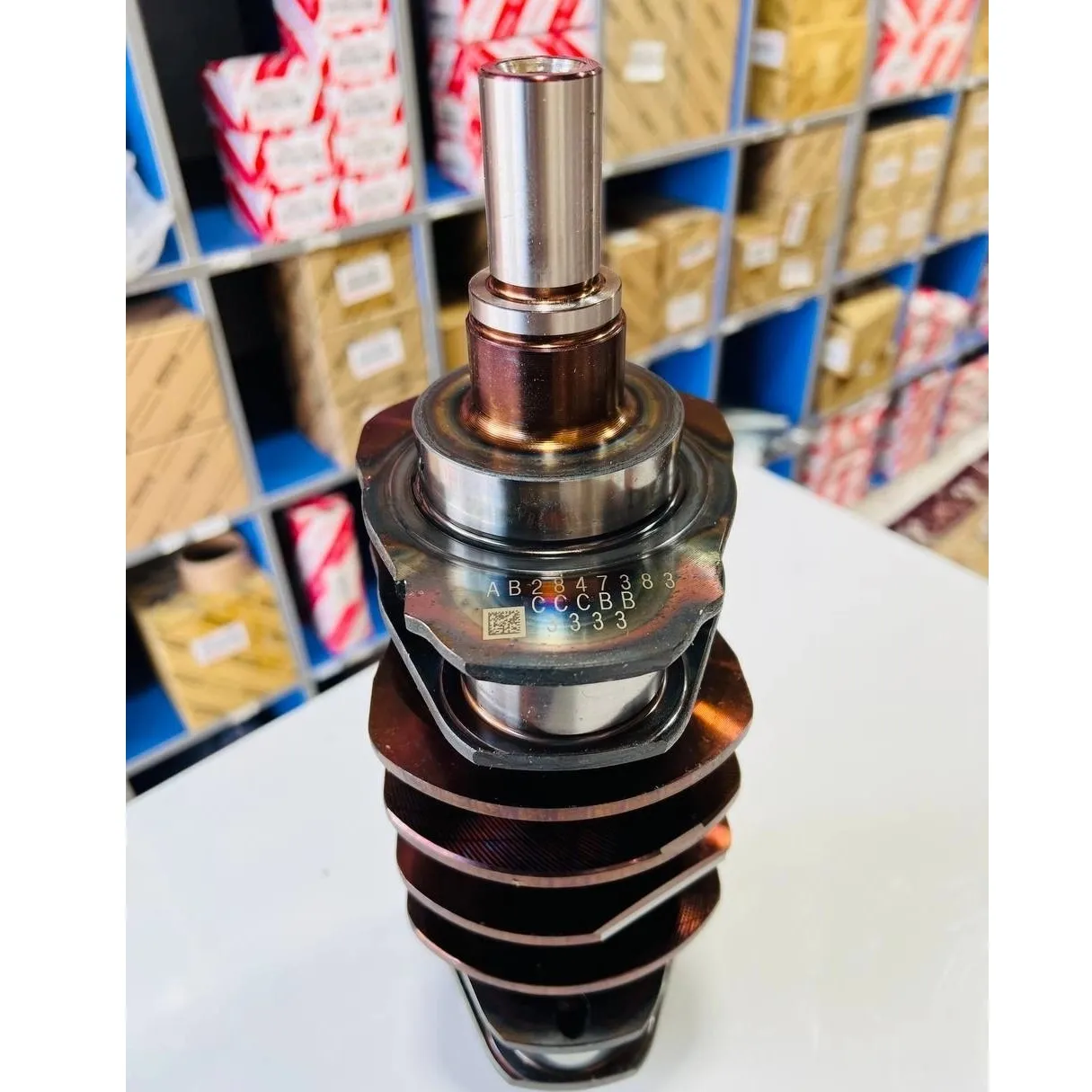 میل لنگ تویوتا GT جنیون پارت 00155-SU003 میل لنگ تویوتا GT جنیون پارت 00155-SU003